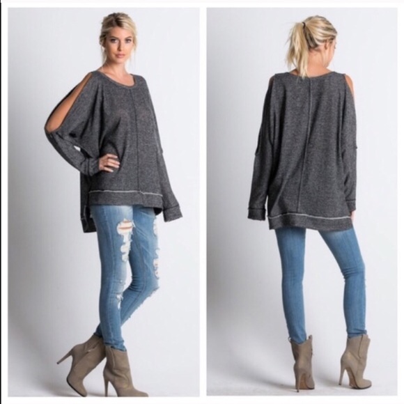 ♦️LAST ONE ♦️ FRENCH TERRY TUNIC - Picture 4 of 4