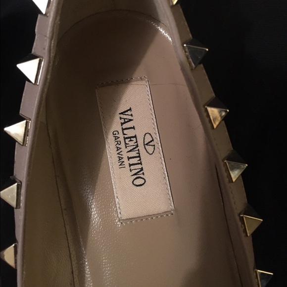 Valentino "rockstud" ballerina flats - Picture 4 of 4