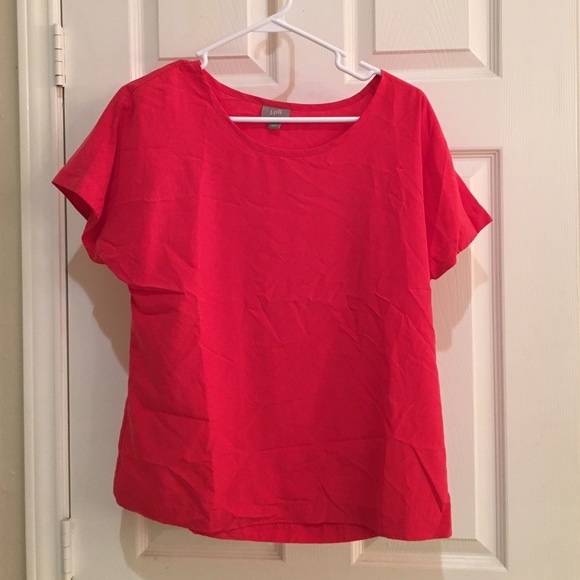 J.JILL RED TOP