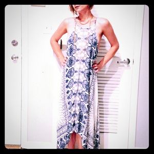 Bandana long/short/long dress
