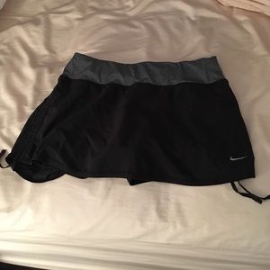 Black nike skirt