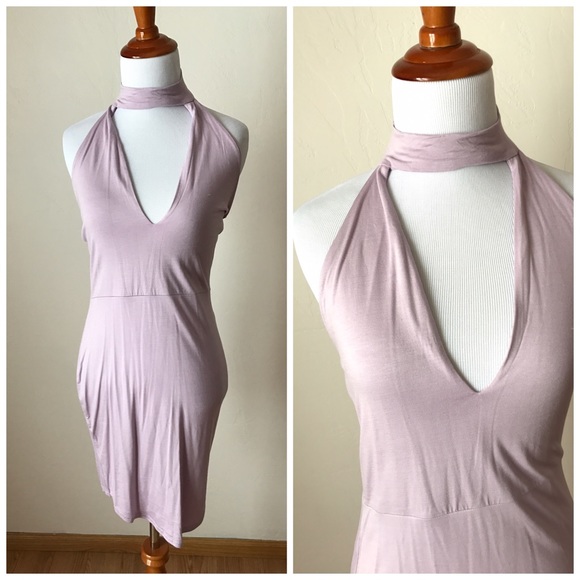 S A L E◾️NWT Missguided Plunge Choker Dress - Picture 3 of 3