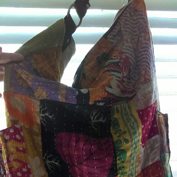 Large bohemian tote