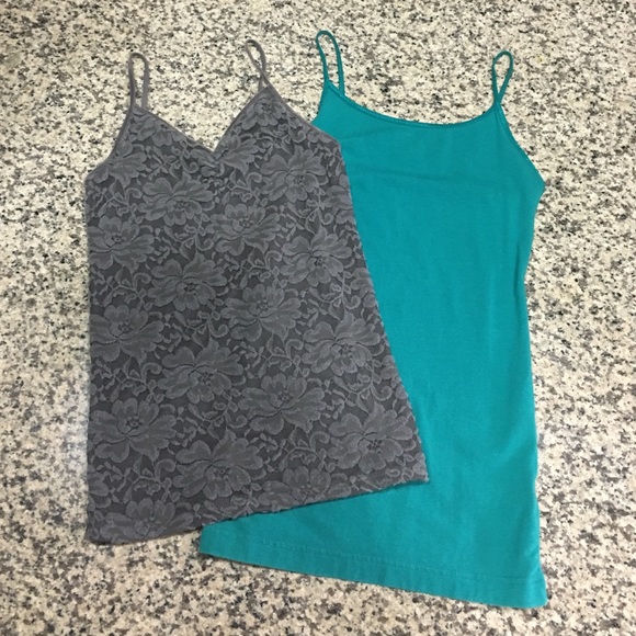Arizona Jean Company Tops - Bundle of 2 layering camis, lace camisole