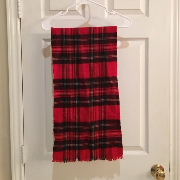 PLAID SCARF