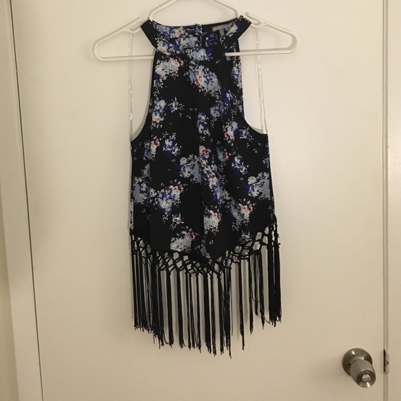 Floral Halter Crop top