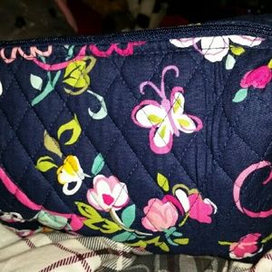 FINAL PRICE!!!!!  Vera bradley ribbons makeup bag