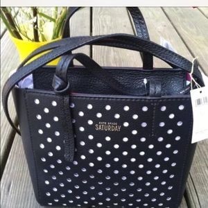 Kate Spade Saturday BLACK/ROSE Tote