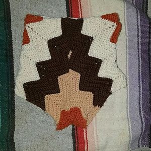 Afghan crochet high waisted shorts