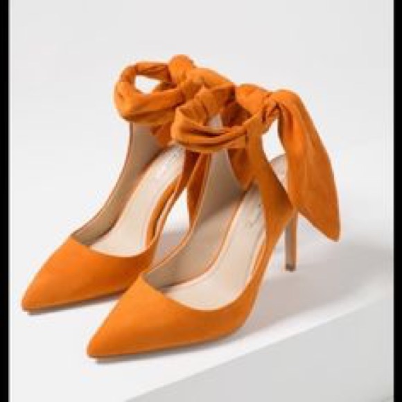Zara Heel with Tie Bow