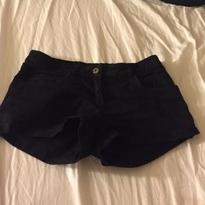Black shorts