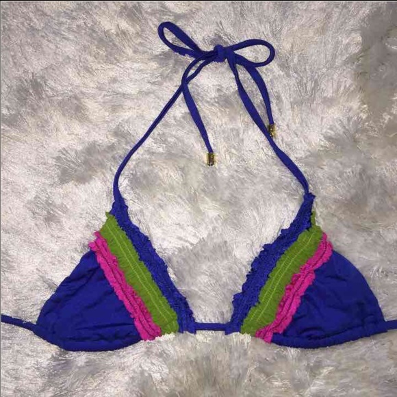 Beach Bunny "Dream of Eve" Flirty Bikini Top: M