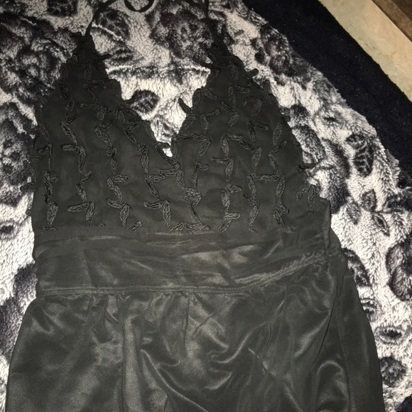 Long black dress