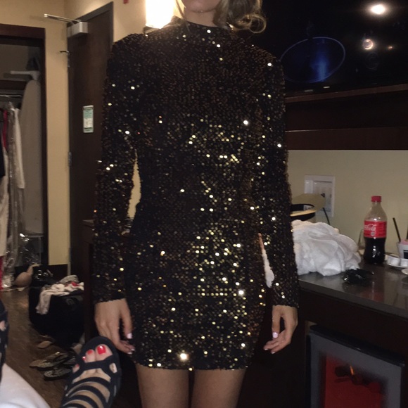 Mirage Sequined Mini Dress
