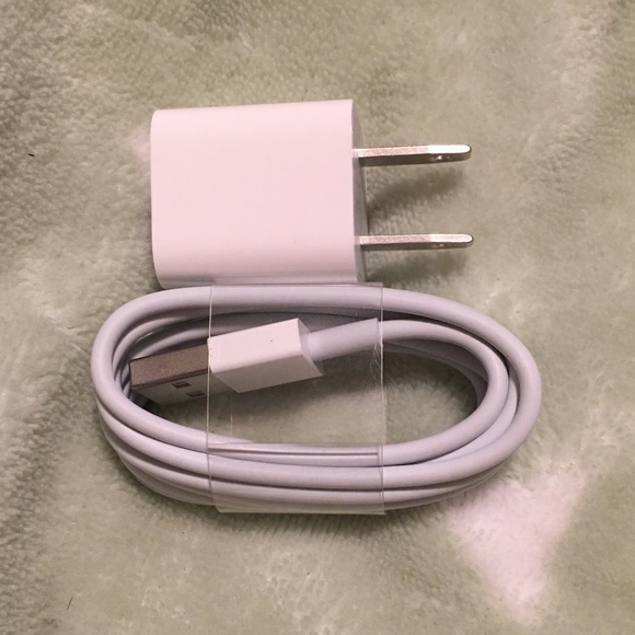 Original Apple iPhone wall charger & cable