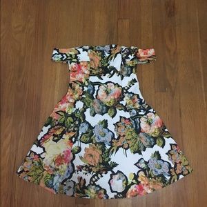 Cute Asos off the shoulder floral mini dress