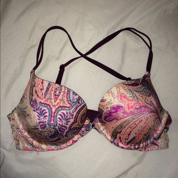 PRICE DROP Victoria Secret multi color push up bra