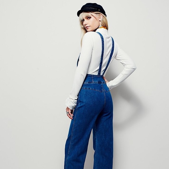 ISO Free People Penrose Overalls