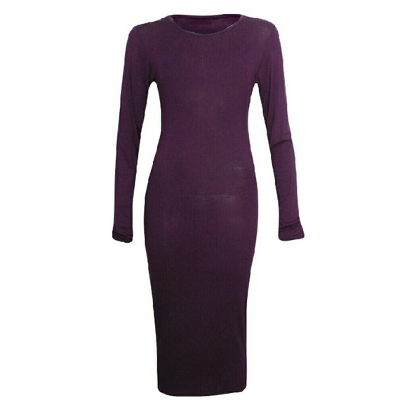 Purple BodyCon Dress