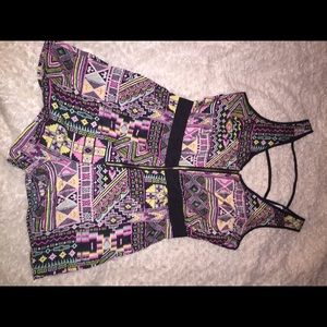 Charlotte Russe Aztec Romper