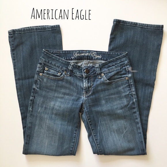 American Eagle Outfitters Denim - Medium Wash Boot Cut Jeans