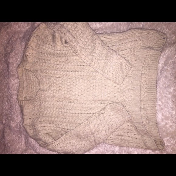 Cream Knit Sweater