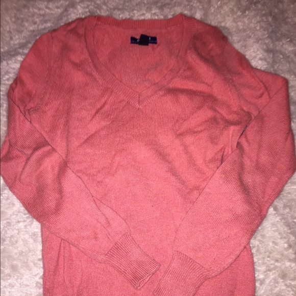 Old Navy Coral Knit Sweater