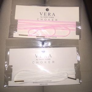 🌸2 boho suede leather choker 🌸