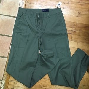 NWT olive work pants