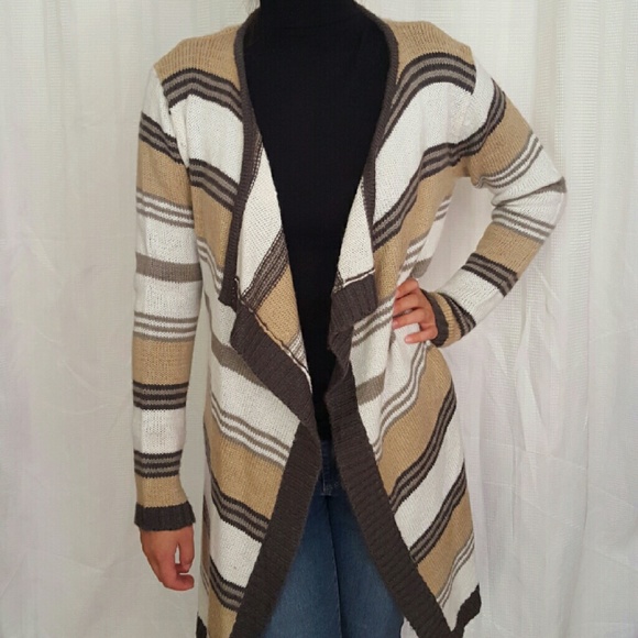 Striped Long Sweater