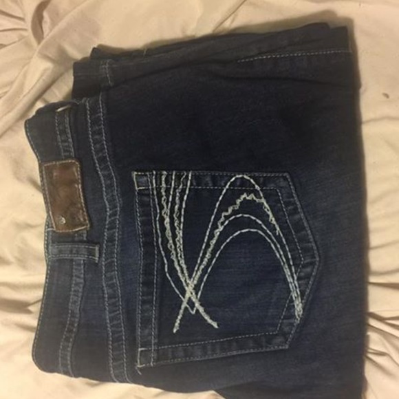 Silver jeans!