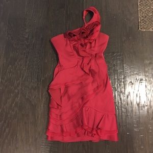 BCBG Crimson formal dress