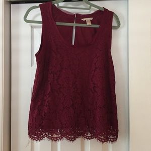 Banana Republic lace top