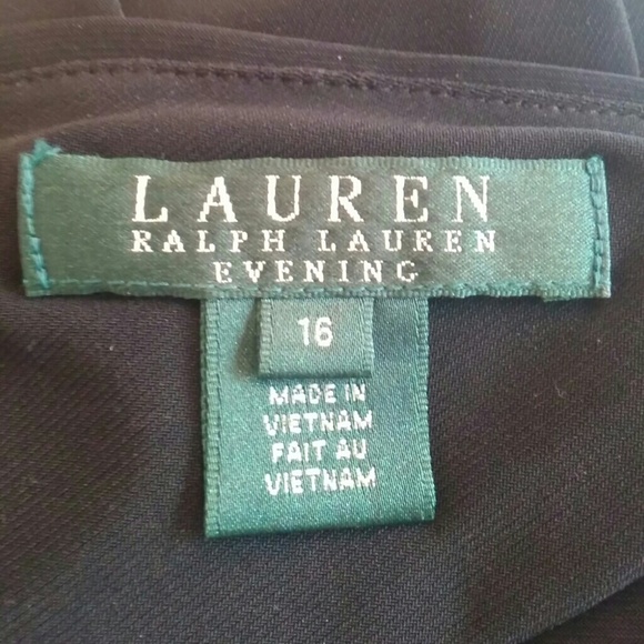 Ralph Lauren floor length Size 16, side split. NWT - Picture 4 of 4