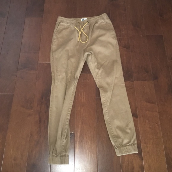 Khaki joggers Men's 32
