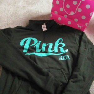 VS Pink Half-Zip