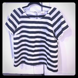 Merona striped oversized shirt