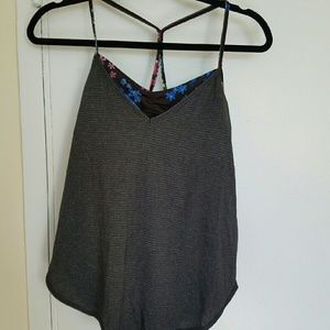 Roll out tank in petal pop and gray