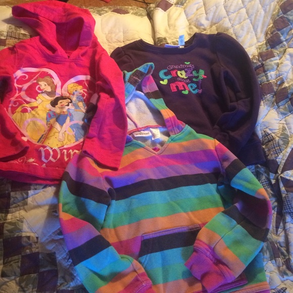 2 hoodies all 5t  and sweater
