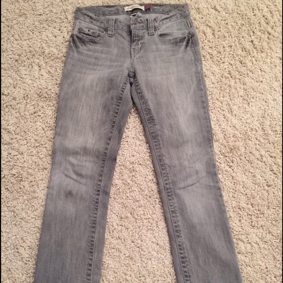 Aeropostale Gray Skinny Jeans