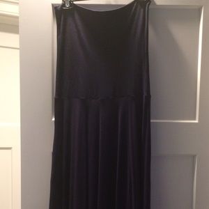 INC Navy Blue Maxi Skirt
