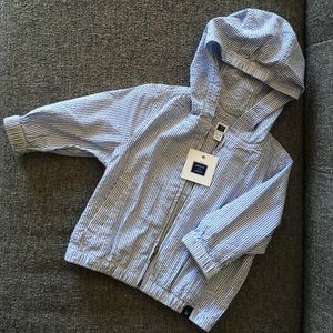NWT Janie and Jack lightweight Seersucker Jacket