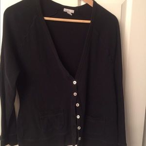 Black cardigan!