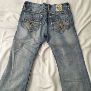 Men's 36R Rock Revival Boot Cut Jean