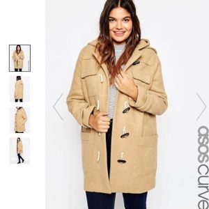ASOS CURVE Classic Duffle Coat