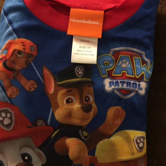 Paw patrol boys pajamas