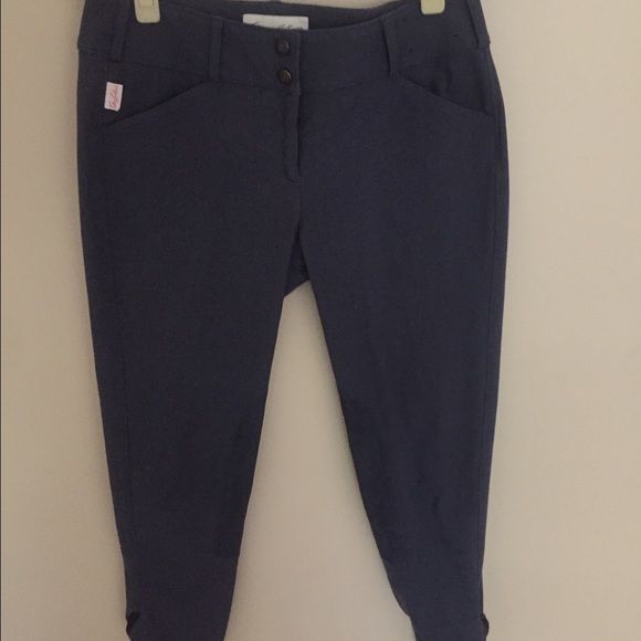 Navy blue tailored sportsman EQUESTRIAN pants