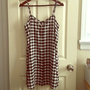 🔥Lulus plaid dress!