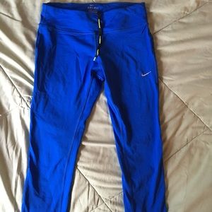 Nike Blue Crops
