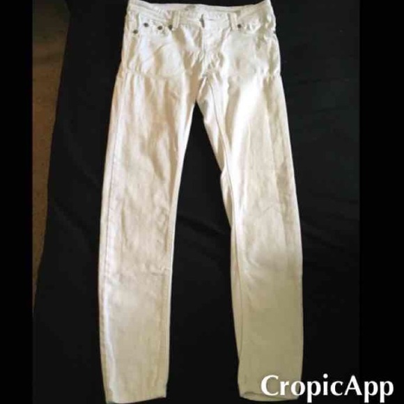 Wet Seal white skinny jeans jeggings pants